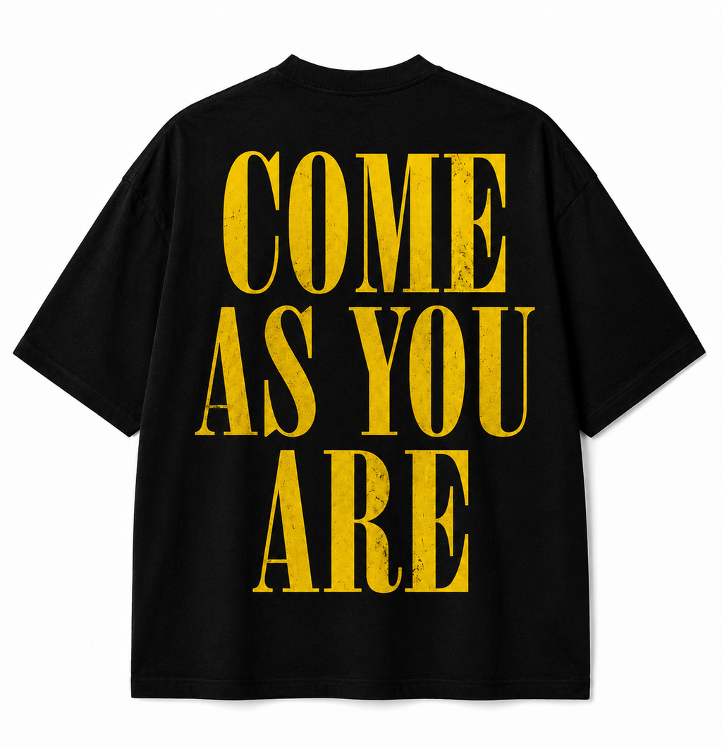 Urban Oversized "COME AS YOU ARE"