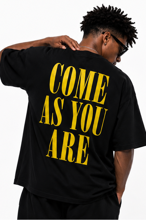 Urban Oversized "COME AS YOU ARE"
