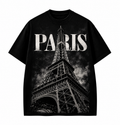 Paris Oversized Half Sleeves BW