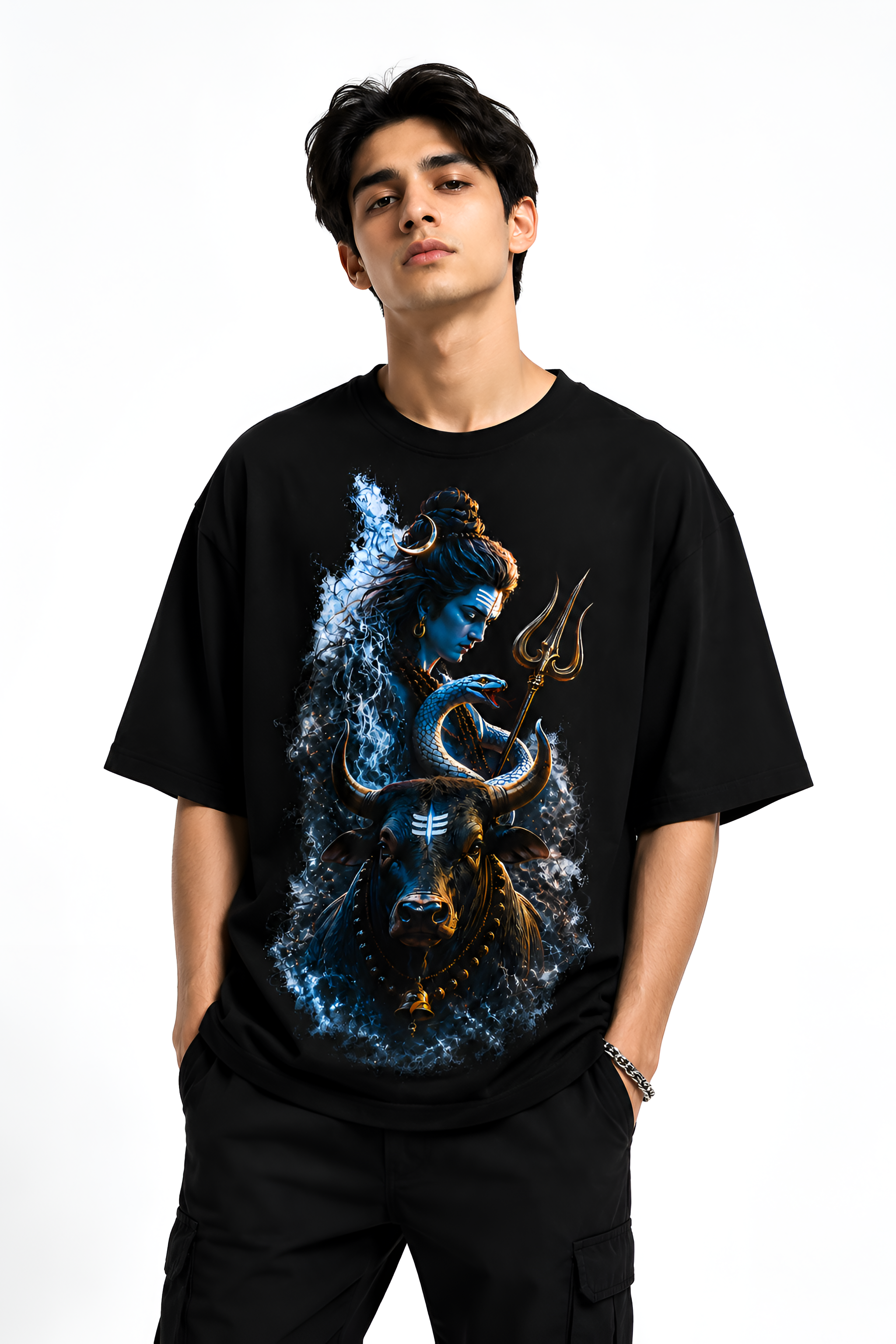 Shiva in Oversized T-shirt