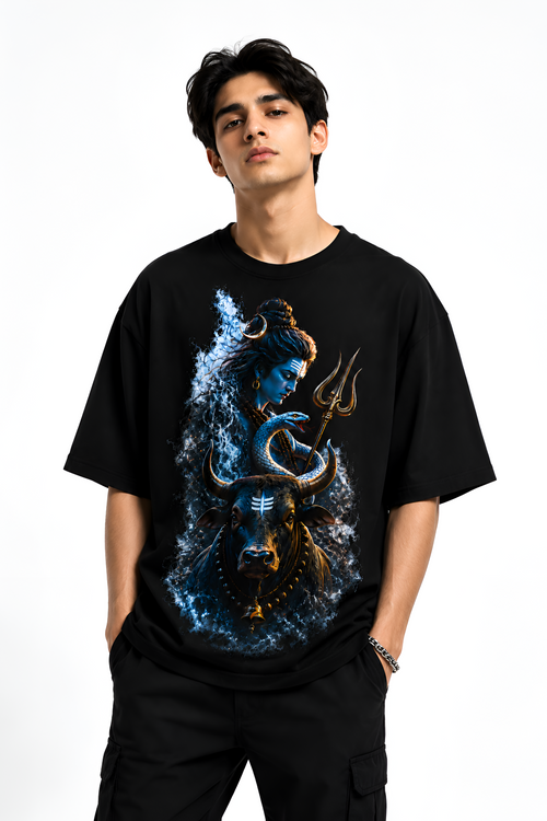 Shiva in Oversized T-shirt