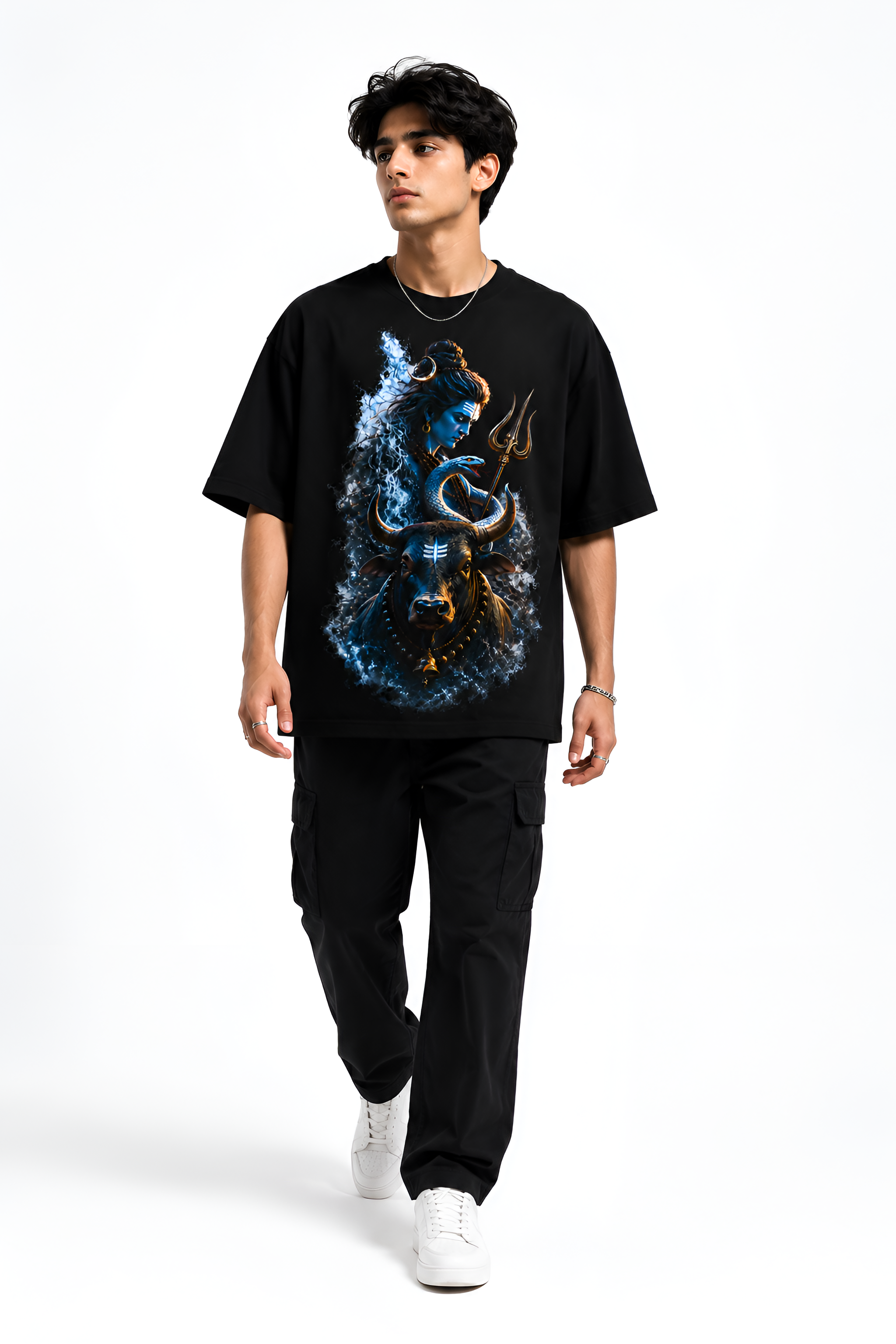 Shiva in Oversized T-shirt
