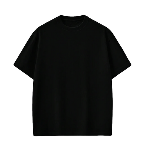 Font Oversized Half Sleeves